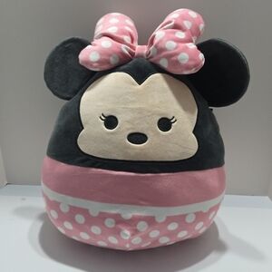 Squishmallows Minnie Mouse Large Disney Stuffed Toy  14"